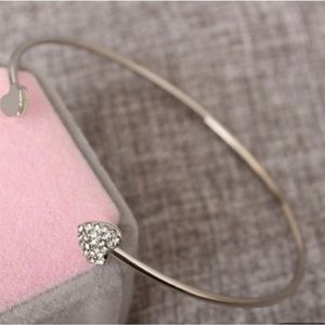 Simple Style Heart Shape Bracelet